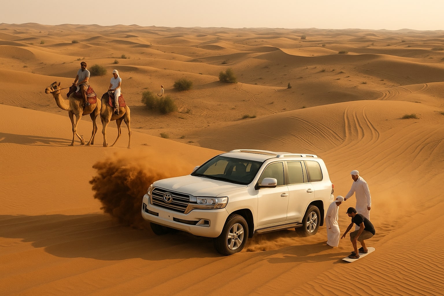Private Morning Desert Safari